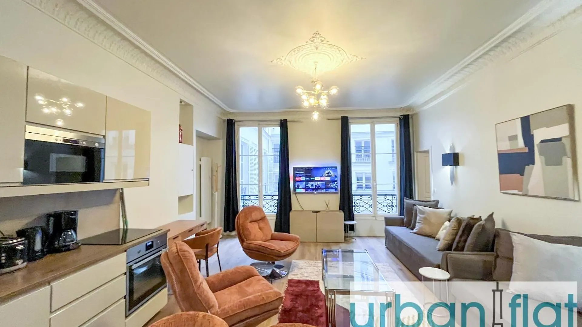 63-Luxury Flat Champs-Elysees Paříž Apartmán